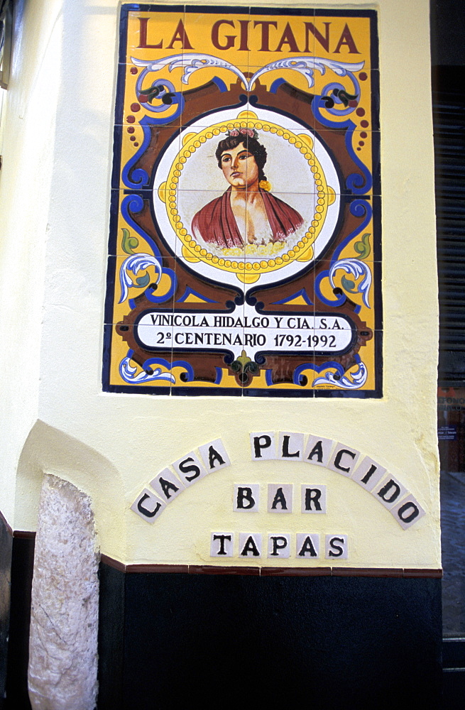 Spain, Andalucia, Sevilla, Casa Placido Bar & Tapas (Mr)