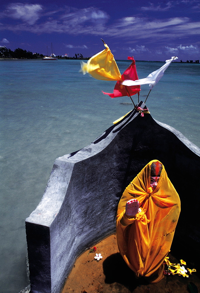 Mauritius, North Coast Tamil Altar For Fishermen