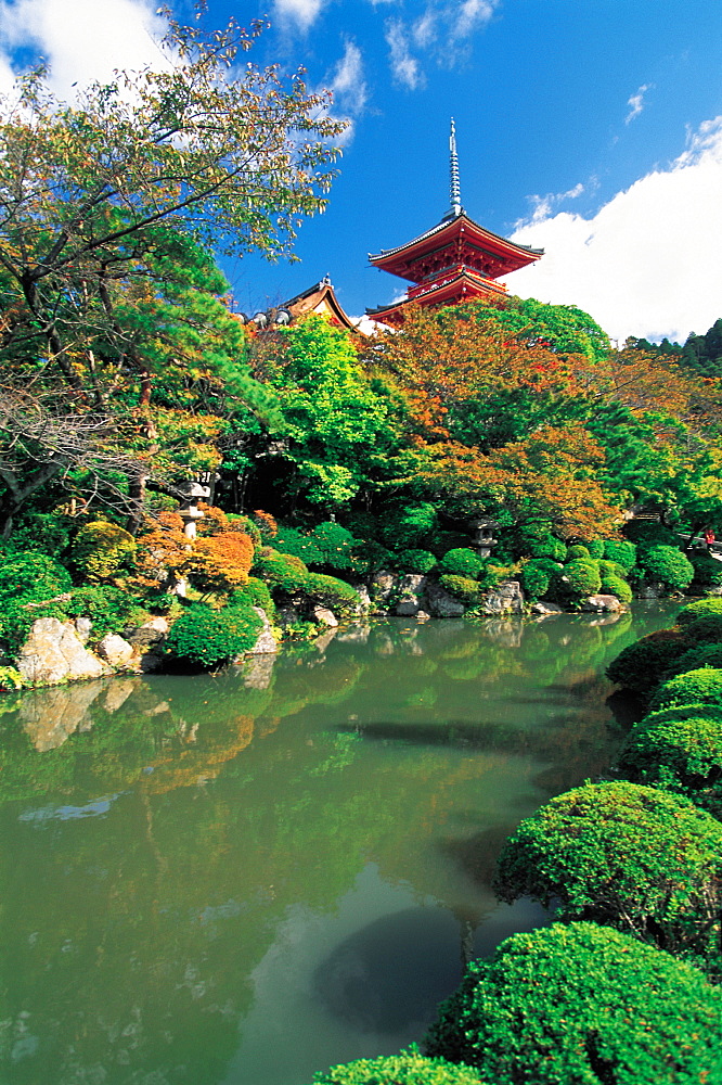 Japan, Kyoto, Kiyomizu Dera Temple