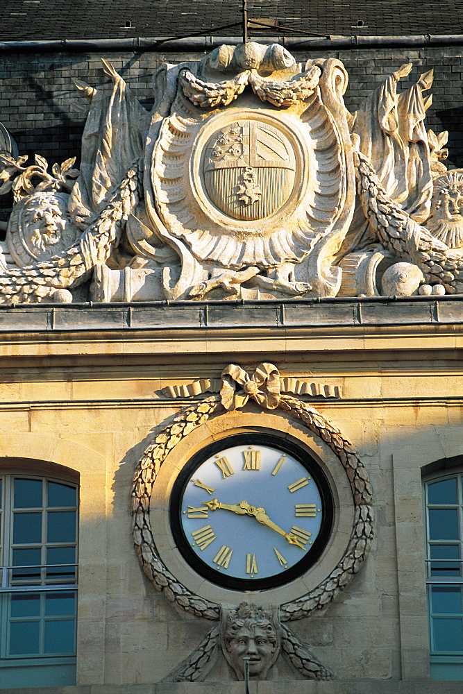 Dijon, City Hall, Clock, Burgundy, France