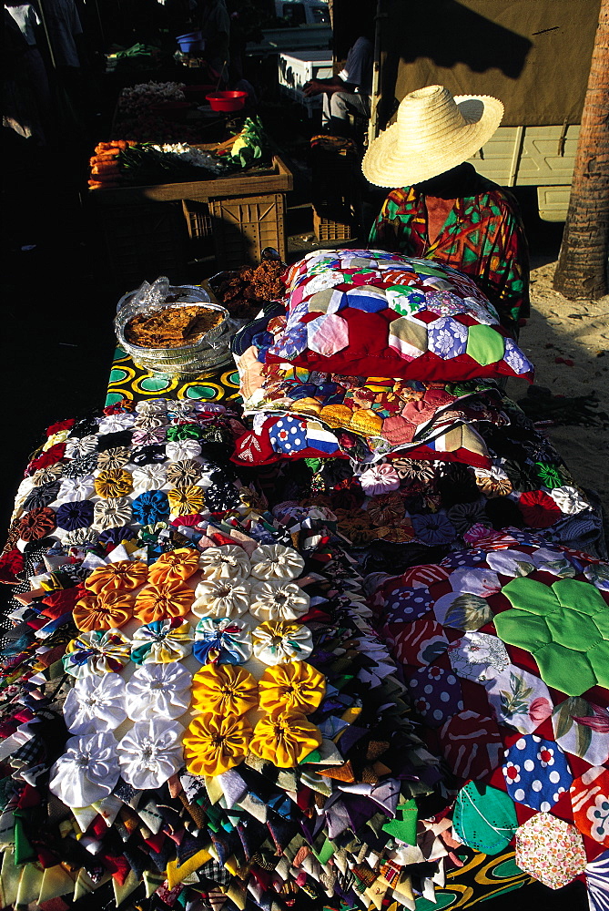 Local Quilts, Market, St Paul, Reunion