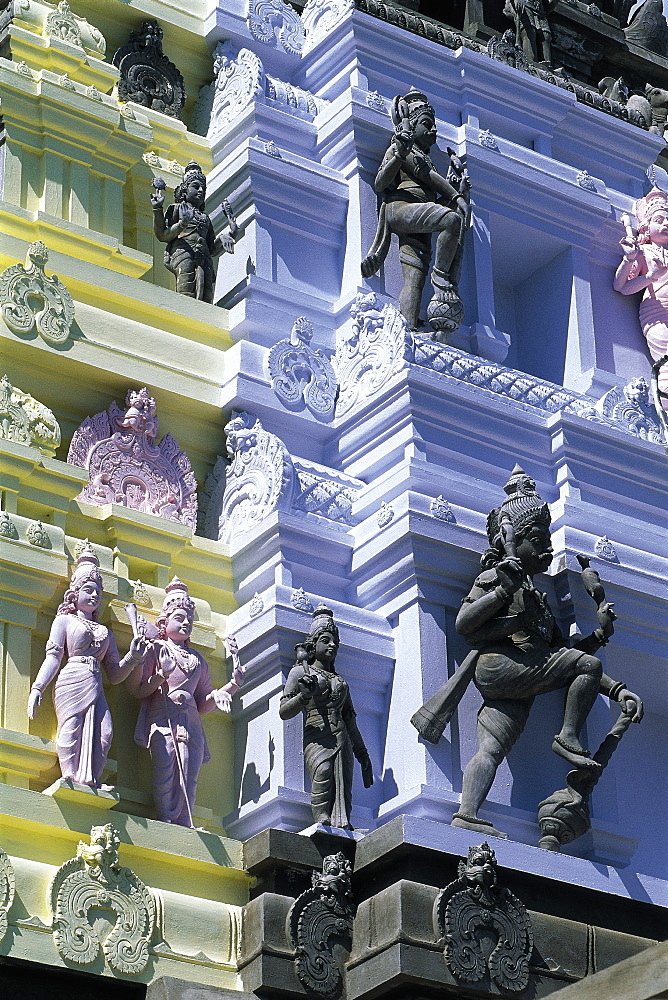 Detail, Tamil Temple, Reunion