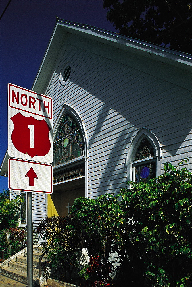 The Us1 Starts From Here, Key West, Florida, Usa