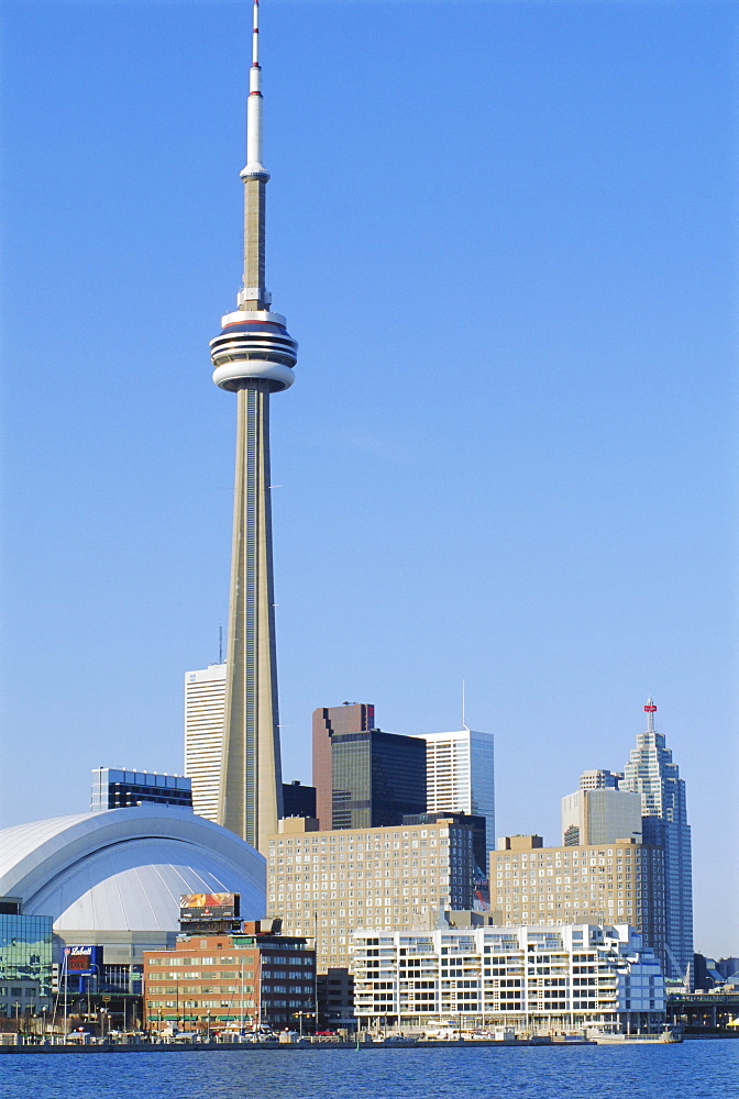 CN Tower and skyline of Toronto, Ontario, Canada