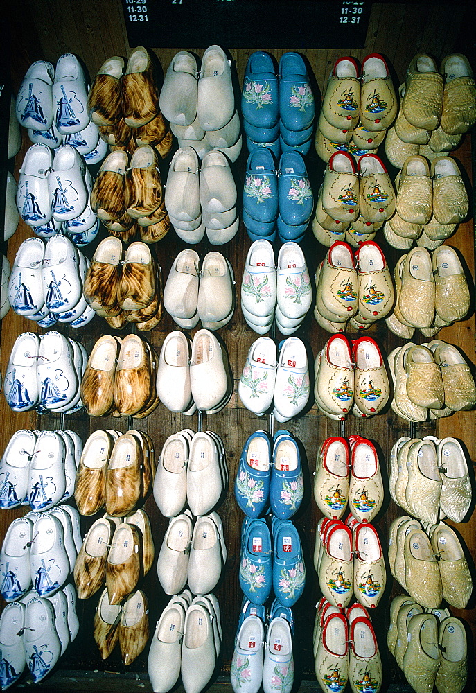 Netherlands, Amsterdam, Wooden Clogs For Sale