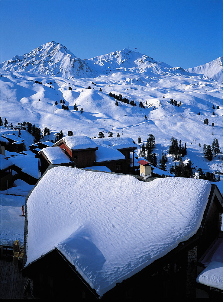 France, Alps, La Plagne