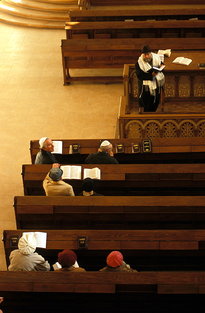 Russia, Saint Petersburg, The Safra Synagogue On Saturday 