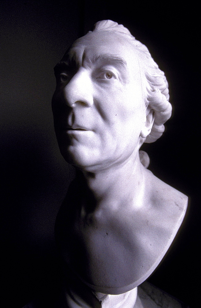 Russia, Saint Petersburg, Hermitage Museum In Winter Palace, Bust Of A Noble Russian By Canova 