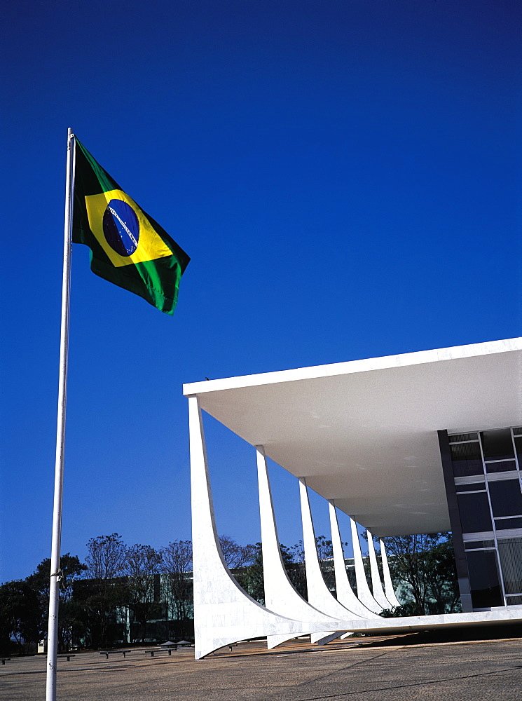 Brazil, Brasilia.Architect & Town Planner Oscar Niemeyer.The Justice Ministry