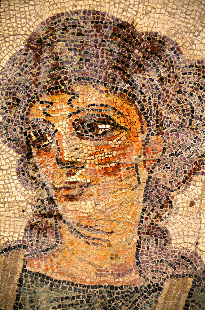 Cyprus, Kourion Archeological Site, Roman Mosaic