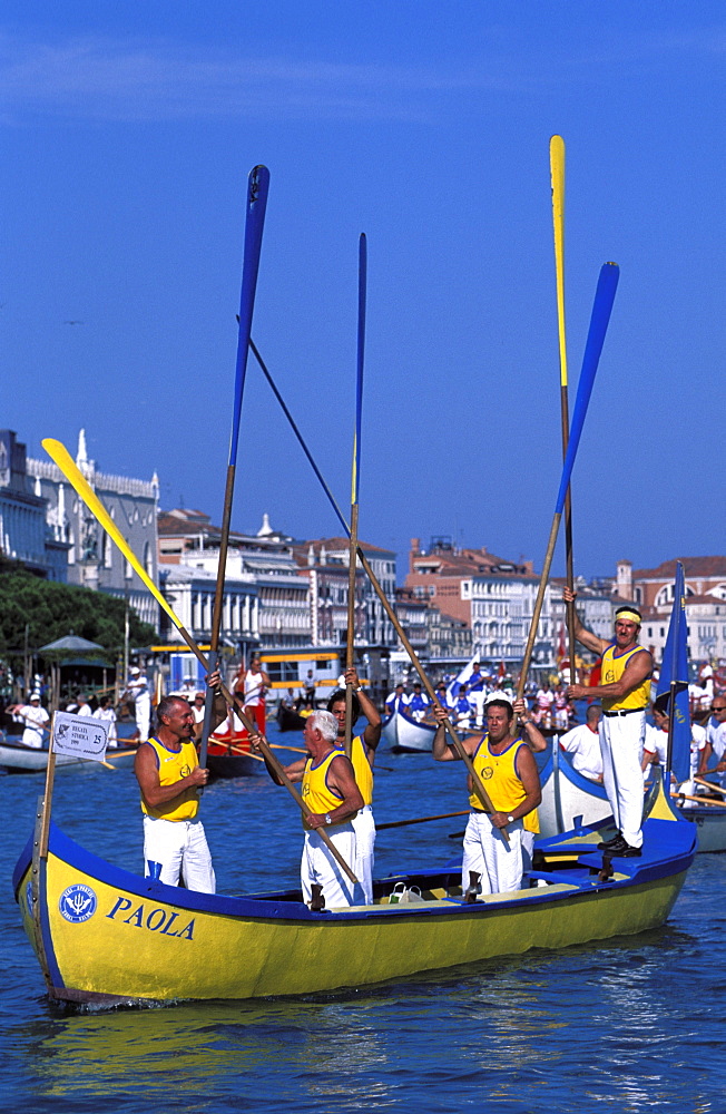 Regatta Storica, Venice, Italy.