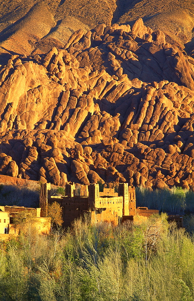 Ruin Fortress, Dades Valley, Morocco