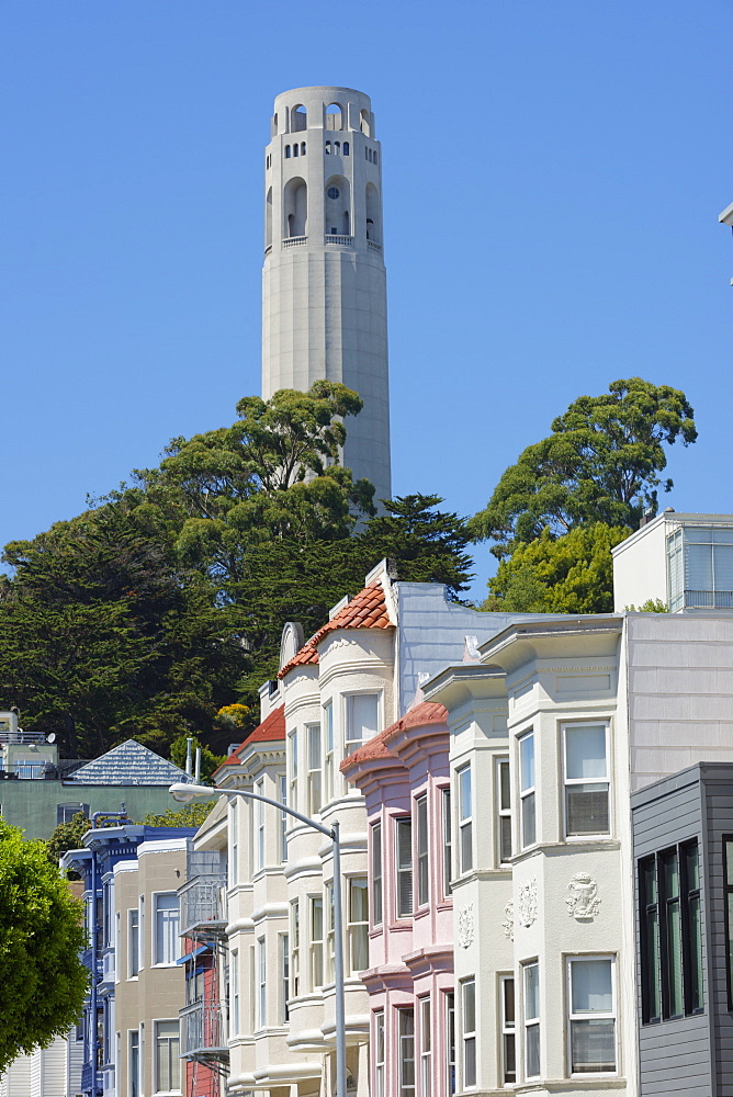 Coit Tower, San Francisco, California, United States of America, North America