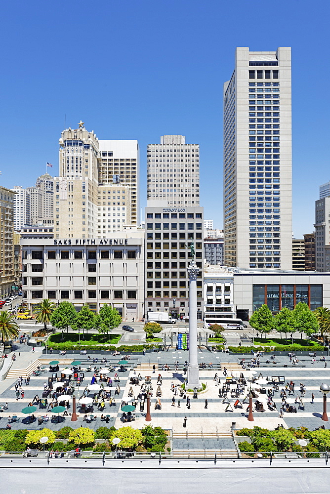 Union Square, San Francisco, California, United States of America, North America