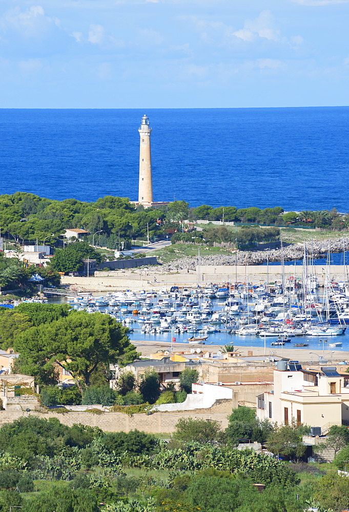 Lighthouse, San Vito Lo Capo, Sicily, Italy, Europe