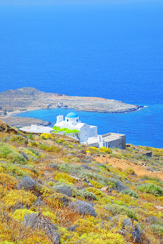 Panagia Skopiani church, Serifos Island, Cyclades, Greek Islands, Greece, Europe