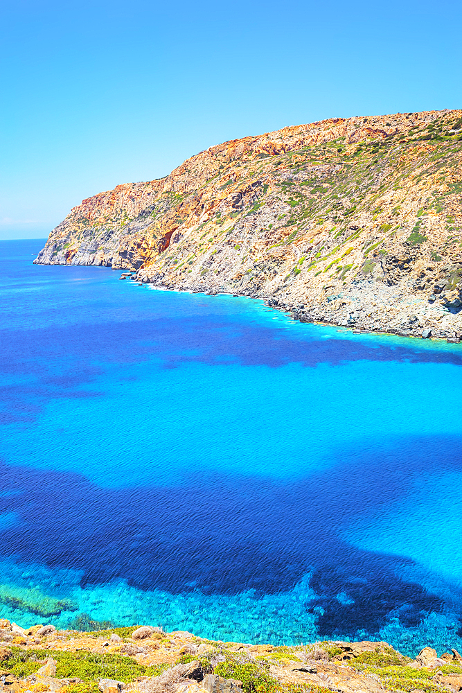 Vroulidia beach, Sifnos Island, Cyclades, Greek Islands, Greece, Europe