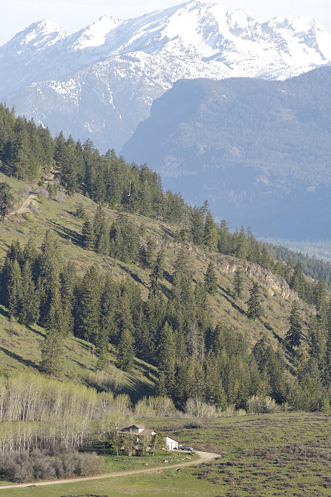 Mount Gardner, Winthrop area, North Cascades Range, Washington State, United States of America, North America