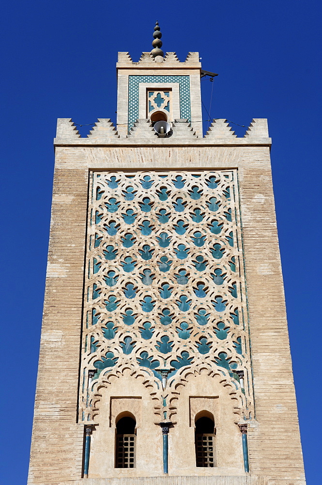 The Medersa mosque, Medina, Marrakesh, Morocco, North Africa, Africa