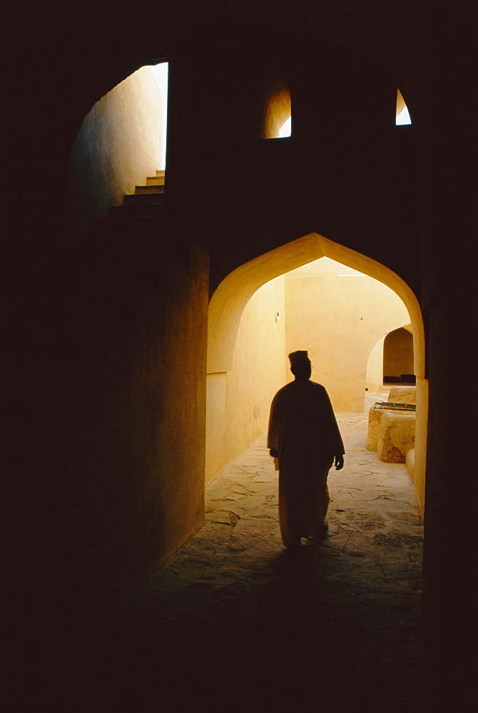 Fort Sultan Bin Saif, Nizwa, Oman, Middle East 