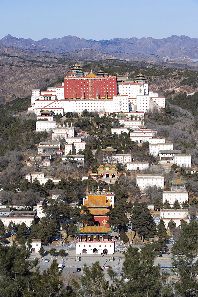 Putuo Zongcheng Tibetan outer temple dating from 1767, Chengde city, UNESCO World Heritage Site, Hebei Province, China, Asia