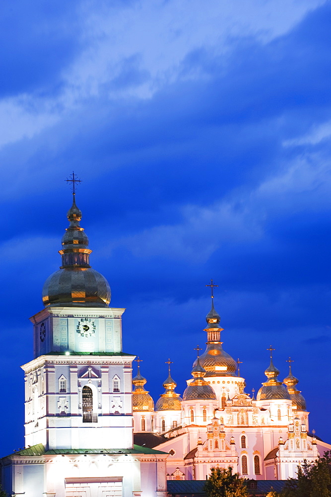 St. Michaels Gold Domed Monastery, 2001 copy of 1108 original, Kiev, Ukraine, Europe