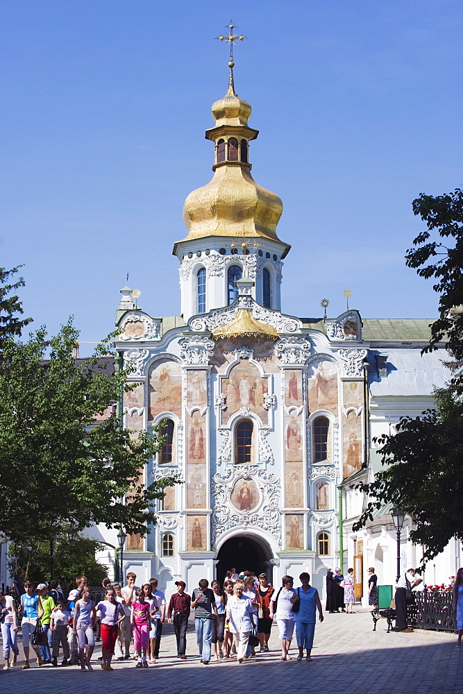 Trinity Gate church, The Lavra, UNESCO World Heritage Site, Kiev, Ukraine, Europe