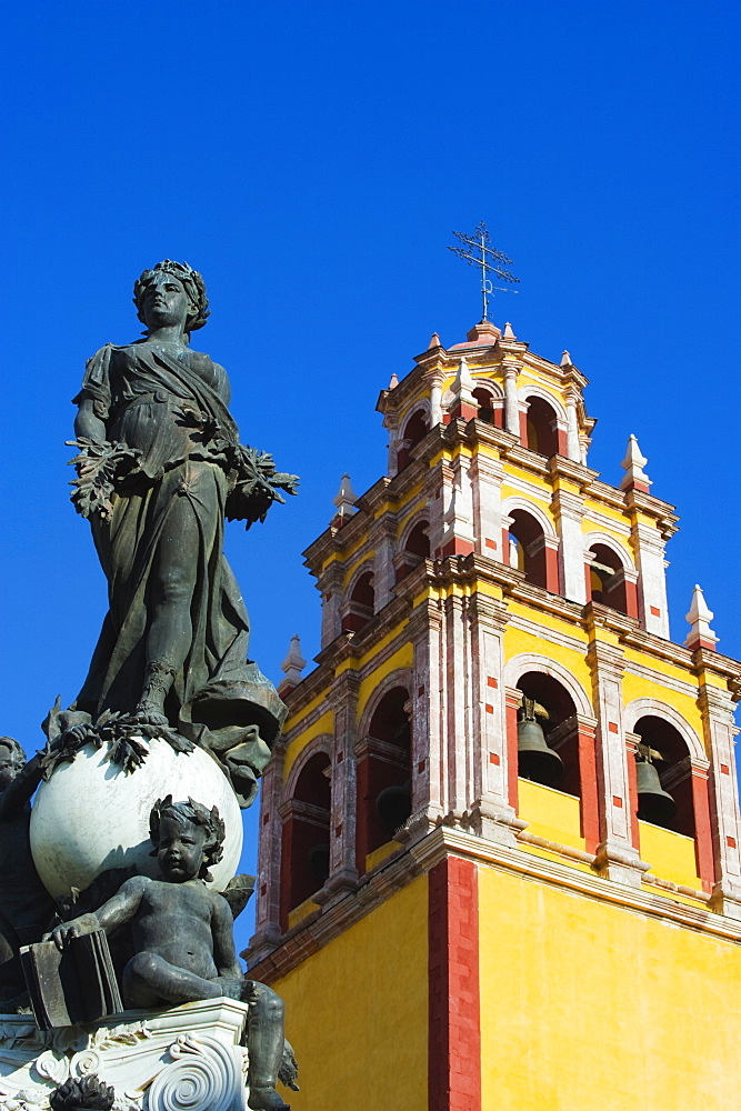 Basilica de Nuestra Senora de Guanajuato, Guanajuato, UNESCO World Heritage Site, Guanajuato state, Mexico, North America