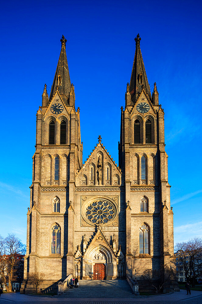 Church of Saint Ludmila, Prague, Czech Republic, Europe