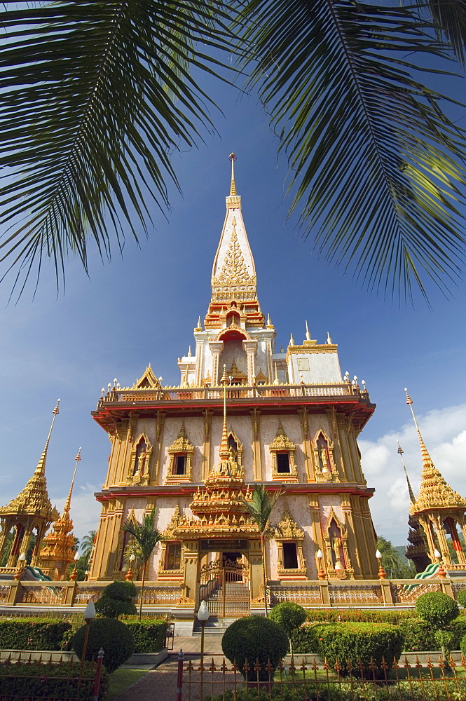 Wat Chalong temple, Phuket, Thailand, Southeast Asia, Asia