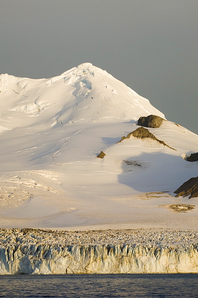 Charity Glacier, False Bay, Livingston Island, South Shetland Islands, Antarctica, Polar Regions