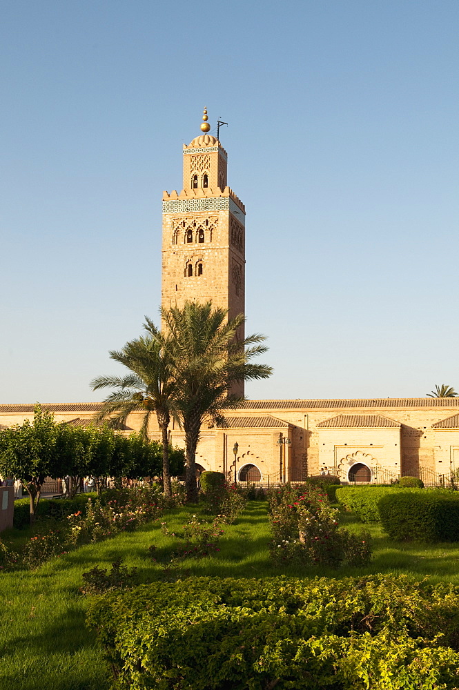 Koutoubia Mosque, UNESCO World Heritage Site, Marrakech, Morocco, North Africa, Africa