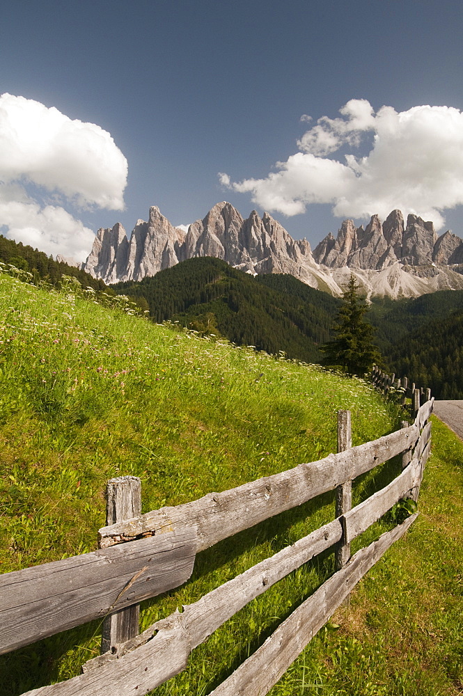 Odle Group, Funes Valley (Villnoss), Dolomites, Trentino Alto Adige, South Tyrol, Italy, Europe