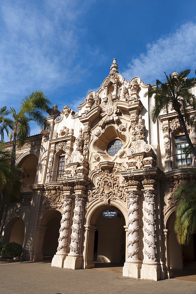 Casa del Prado, Balboa Park, San Diego, California, United States of America, North America