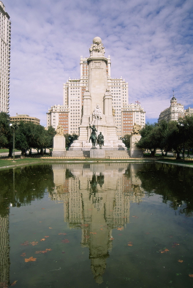 Plaza de Espana, Madrid, Spain, Europe