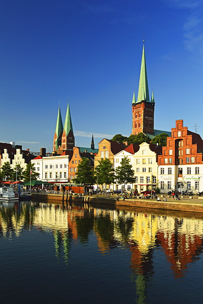 Old Town of Lubeck, Schleswig-Holstein, Germany, Europe