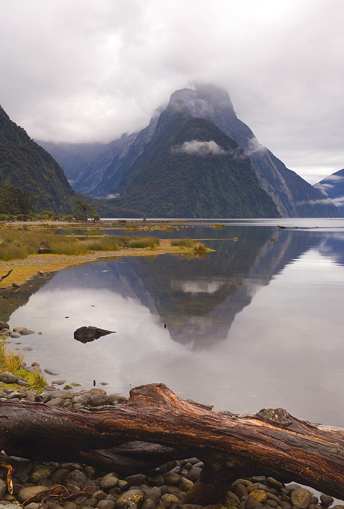 Mitre Peak, Milford Sound, South Westland, South Island, New Zealand, Pacific