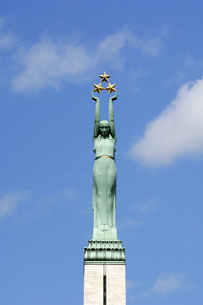 Freedom Monument, Riga, Latvia, Baltic States, Europe