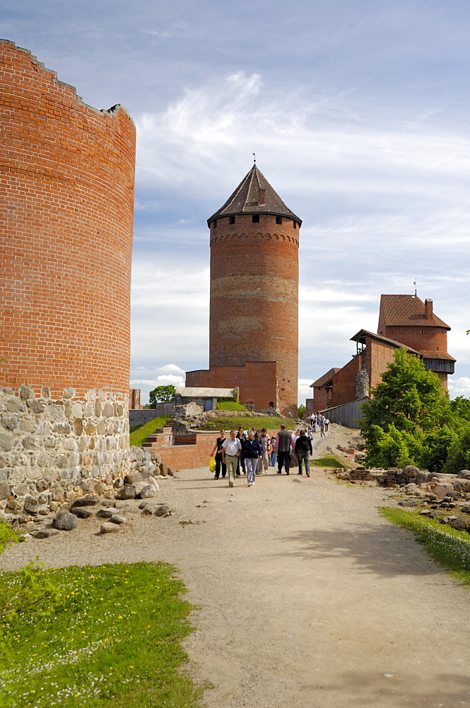 Turaida Castle, near Sigulda, Latvia, Baltic States, Europe