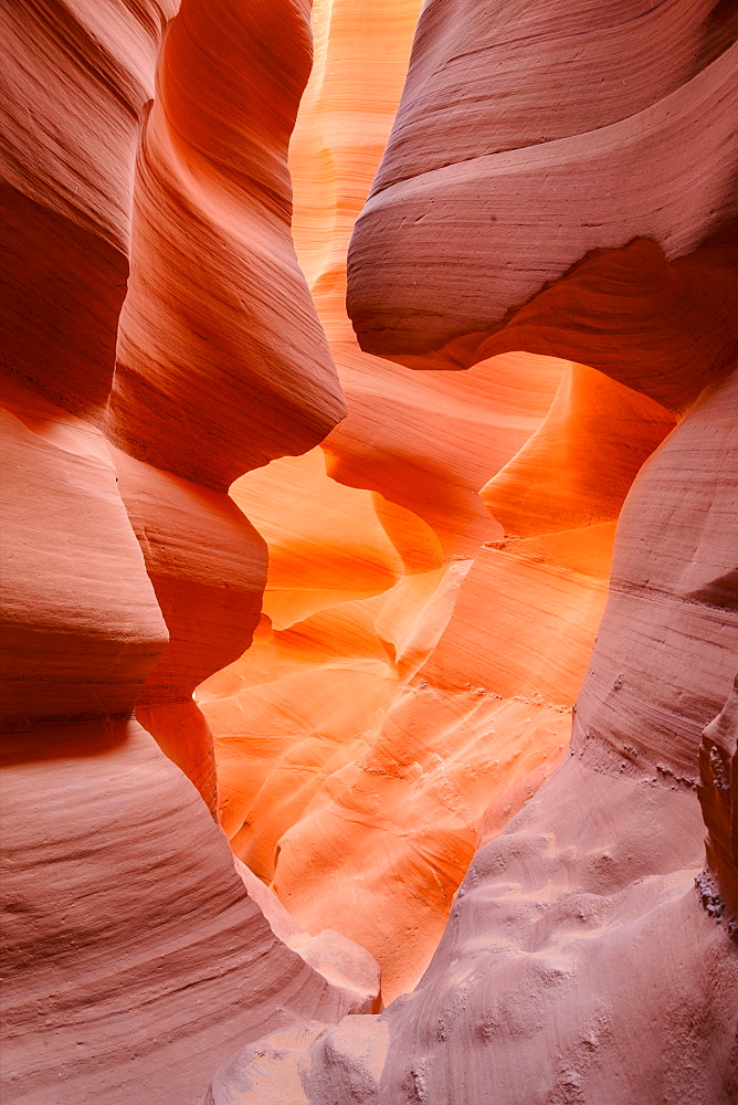 Lower Antelope Canyon, near Page, Arizona, United States of America, North America