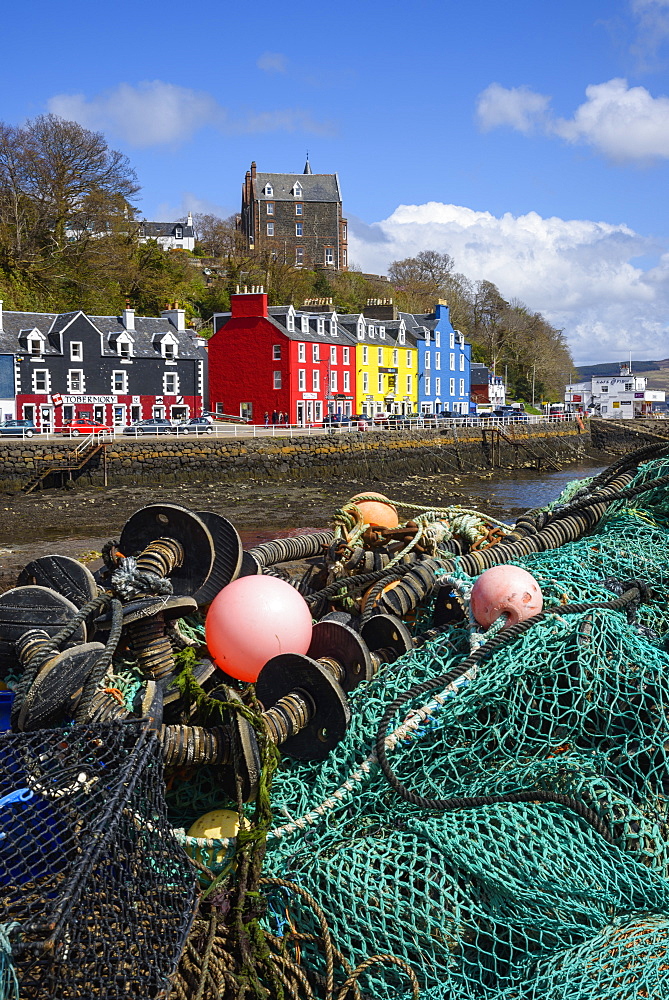 Tobermory harbour, Isle of Mull, Inner Hebrides, Argyll and Bute, Scotland, United Kingdom, Europe