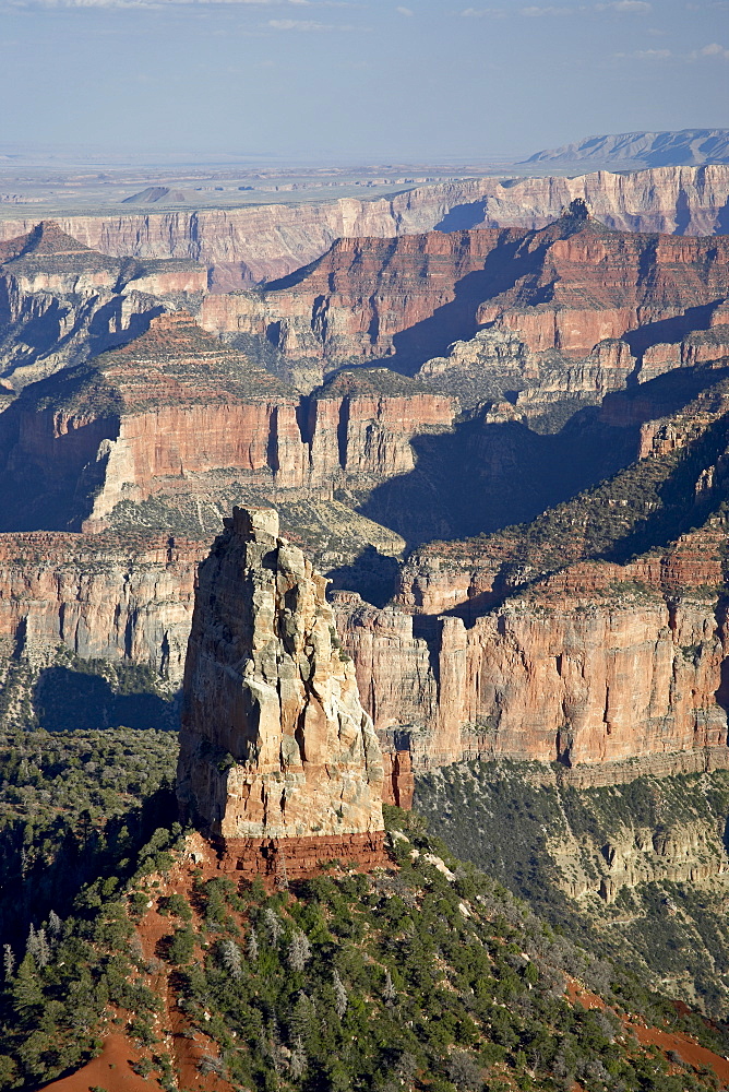 Mount Hayden from Point Imperial, Grand Canyon National Park, UNESCO World Heritage Site, Arizona, United States of America, North America