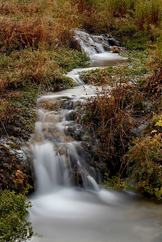 Cascades at Cascade Springs in the fall, Uinta National Forest, Utah, United States of America, North America