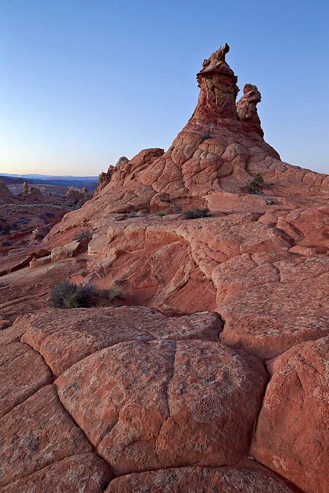 Sandstone formation, Coyote Buttes Wilderness, Vermilion Cliffs National Monument, Arizona, United States of America, North America