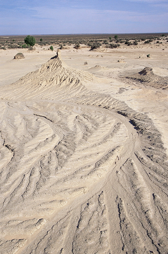 Weathered ground, Mungo National Park, New South Wales, Australia, Pacific