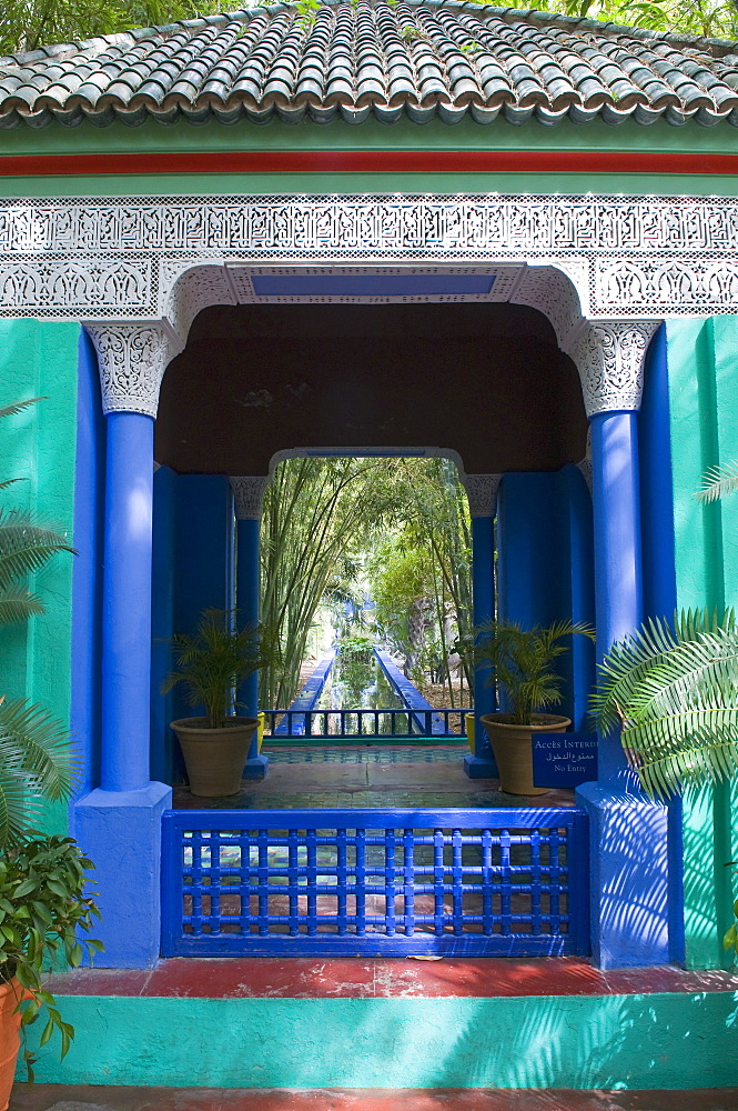 Jardin Majorelle, Marrakech, Morocco, North Africa, Africa