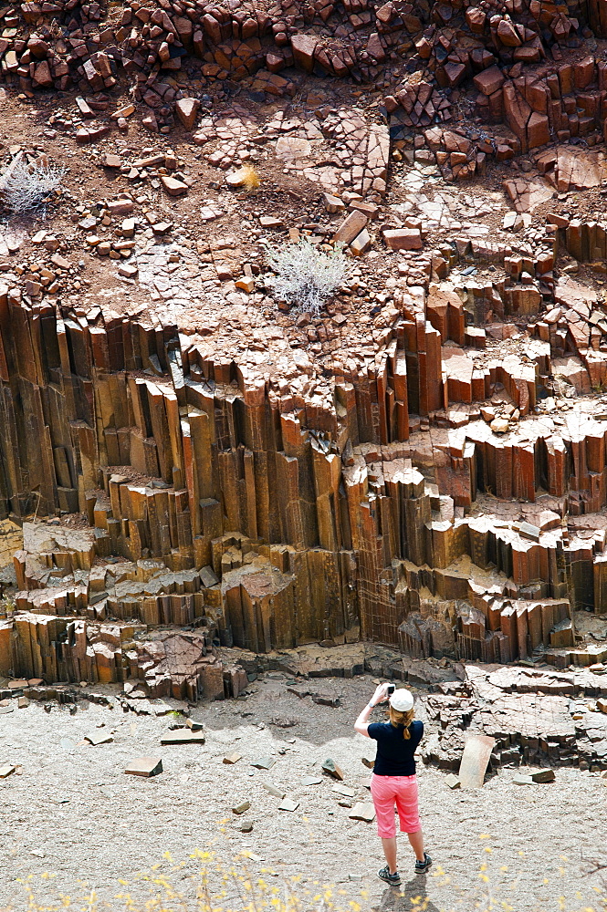 Valley of the Organ Pipes, Damaraland, Kunene Region, Namibia, Africa