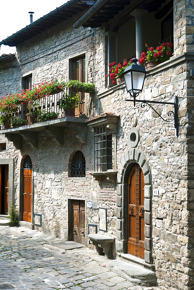 Montefioralle, Greve in Chianti, Firenze Province, Tuscany, Italy, Europe