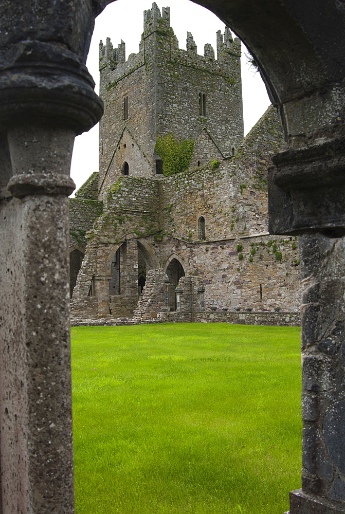 Jerpoint Abbey, County Kilkenny, Leinster, Republic of Ireland (Eire), Europe