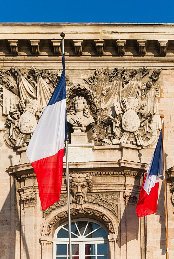 Marseille City Hall, Marseille, Bouches du Rhone, Provence-Alpes-Cote-d'Azur, France, Europe